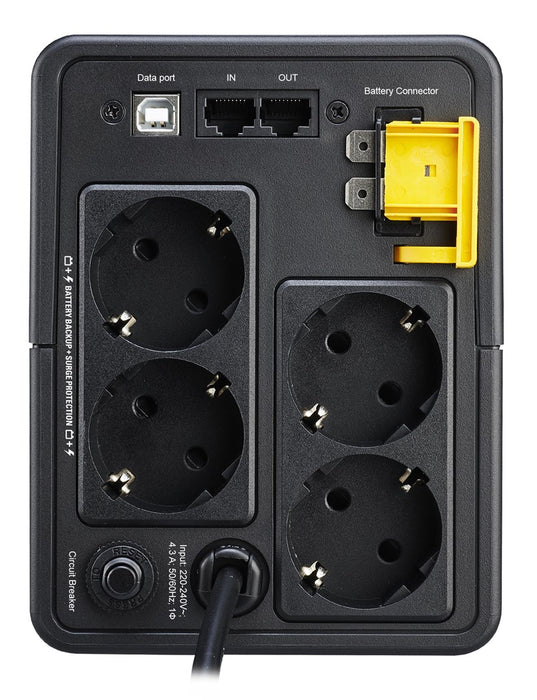 APC Back-UPS 950VA, 230V, AVR, Schuko Sockets