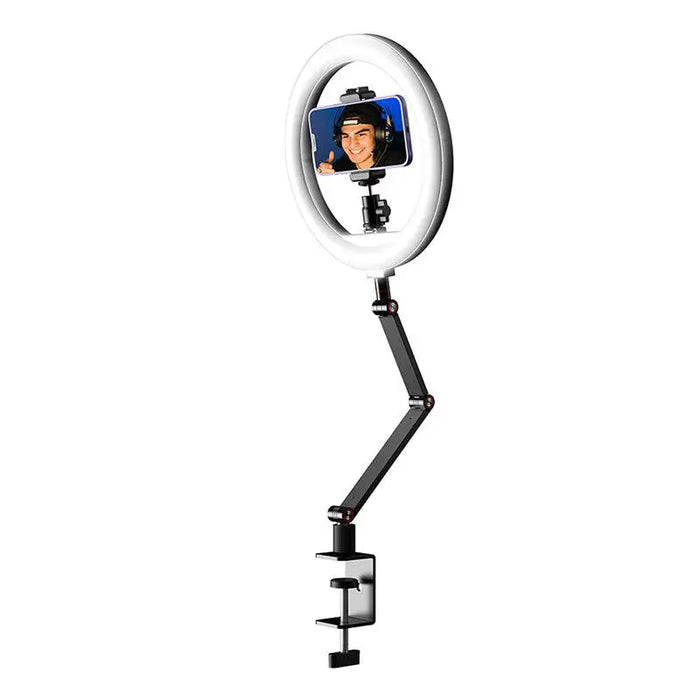 APEXEL APL-FL20 tripod/ring light (black) - Tripods and ring lights<<<stands<<<tripods<<<Selfie sticks<<<GSM