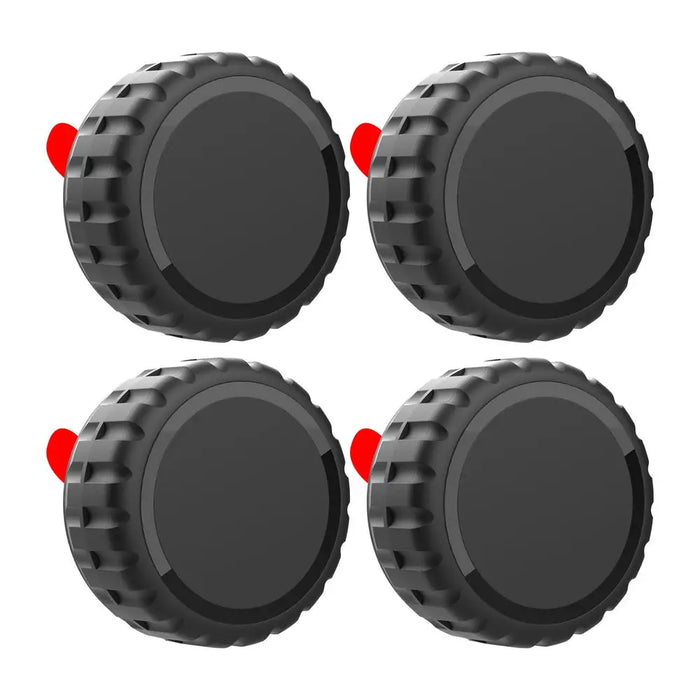 Apple AirTag Case Screw-on Waterproof Self-Adhesive - Black - 4 pieces - Other cell phone equipment<<<HurtelXML