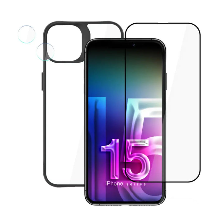 Apple iPhone 15 - 3mk Comfort Set 4 in 1 - Other cell phone equipment<<<HurtelXML
