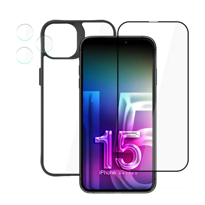 Apple iPhone 15 Pro - 3mk Comfort Set 4 in 1 - *Kategoria tymczasowa<<<HurtelXML