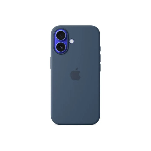 Apple iPhone 16 Silicone Case with MagSafe - Denim - Accessories<<<APPLE iPhone<<<APPLE<<<PolyComp
