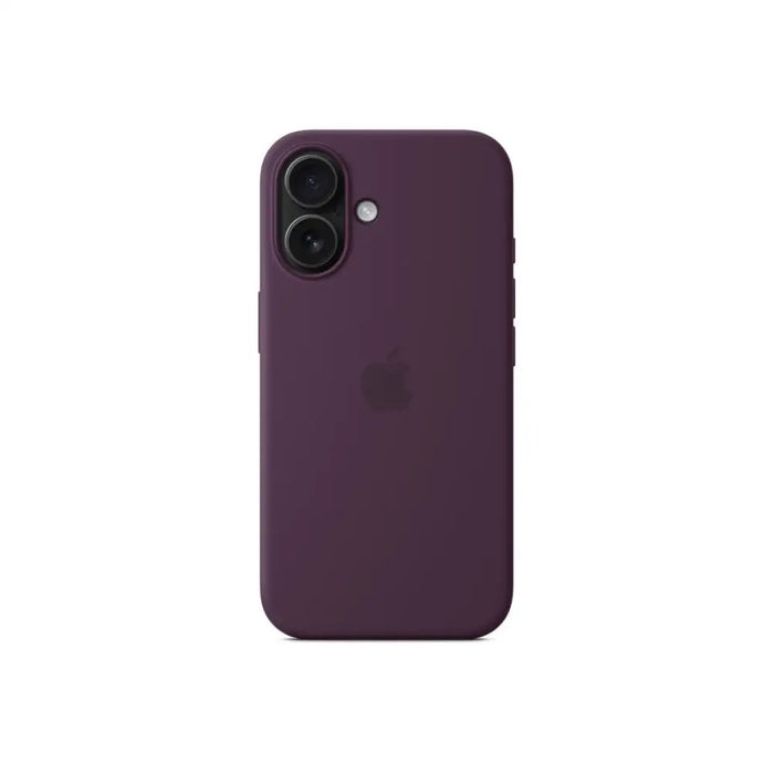 Apple iPhone 16 Silicone Case with MagSafe - Plum - Accessories<<<APPLE iPhone<<<APPLE<<<PolyComp