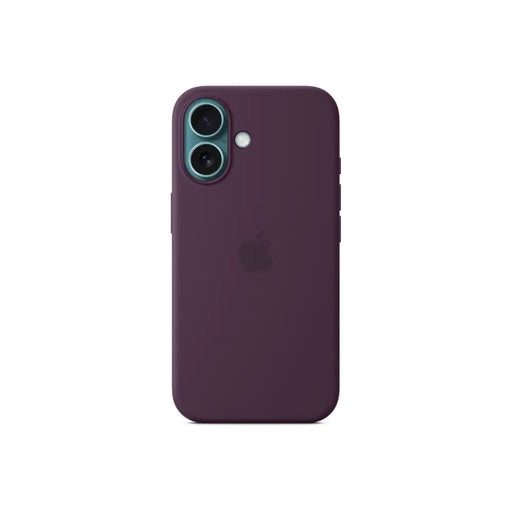 Apple iPhone 16 Silicone Case with MagSafe - Plum - Accessories<<<APPLE iPhone<<<APPLE<<<PolyComp