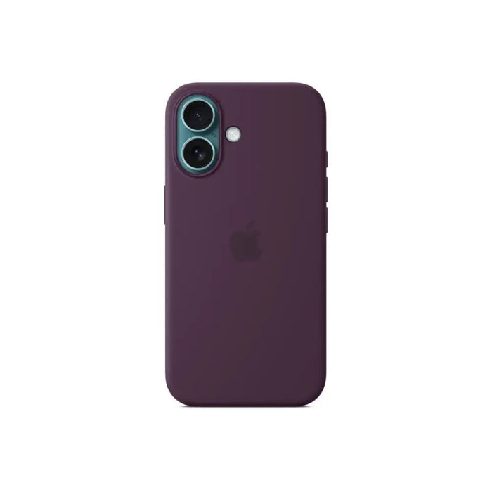 Apple iPhone 16 Silicone Case with MagSafe - Plum - Accessories<<<APPLE iPhone<<<APPLE<<<PolyComp