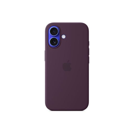 Apple iPhone 16 Silicone Case with MagSafe - Plum - Accessories<<<APPLE iPhone<<<APPLE<<<PolyComp
