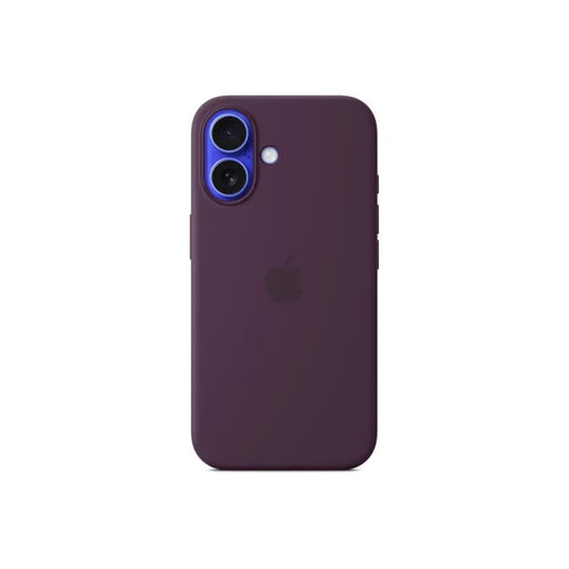 Apple iPhone 16 Silicone Case with MagSafe - Plum - Accessories<<<APPLE iPhone<<<APPLE<<<PolyComp