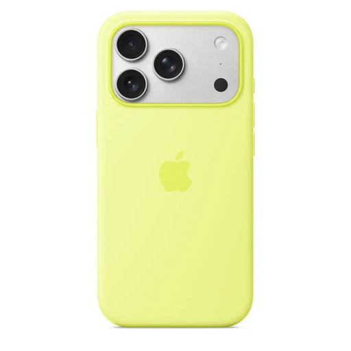 Apple iPhone 17 Pro Silicone MagSafe Case – Neon Yellow mgff4 - Калъфи за телефони<<<Аксесоари за