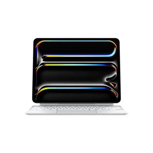 Apple Magic Keyboard for iPad Pro 13_inch (M4) - International English - White - Accessories<<<APPLE