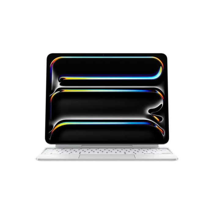 Apple Magic Keyboard for iPad Pro 13_inch (M4) - International English - White - Accessories<<<APPLE