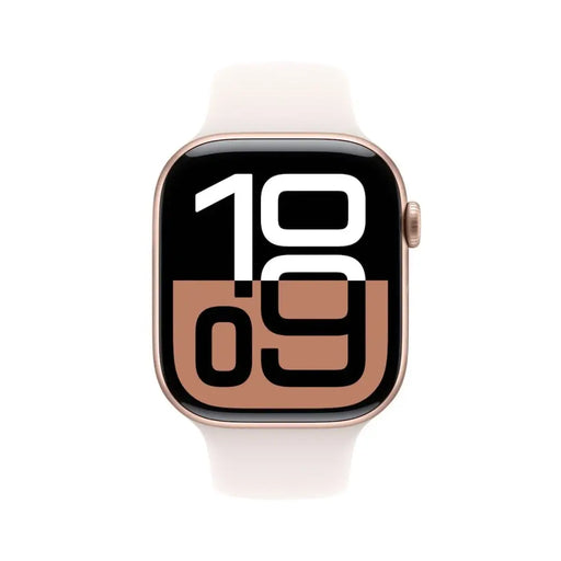 APPLE Watch S10 Cellular 42mm Rose Gold Alu Case with Light Blush Sport Band SM - Смарт часовници<<<Преносими