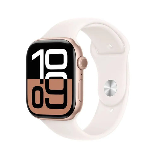 APPLE Watch S10 Cellular 42mm Rose Gold Alu Case with Light Blush Sport Band SM - Смарт часовници<<<Преносими