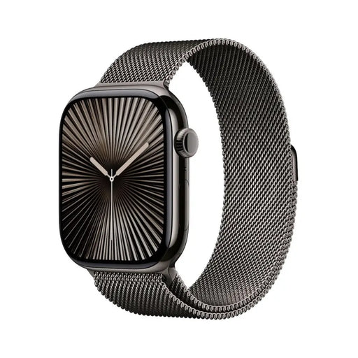 APPLE Watch S10 Cellular 42mm Slate Titanium Case with Slate Milanese Loop - Смарт часовници<<<Преносими