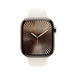 APPLE Watch S10 Cellular 46mm Gold Titanium Case with Starlight Sport Band SM - Смарт часовници<<<Преносими