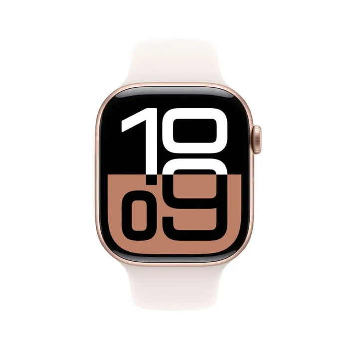 APPLE Watch S10 Cellular 46mm Rose Gold Alu Case with Light Blush Sport Band ML - Смарт часовници<<<Преносими