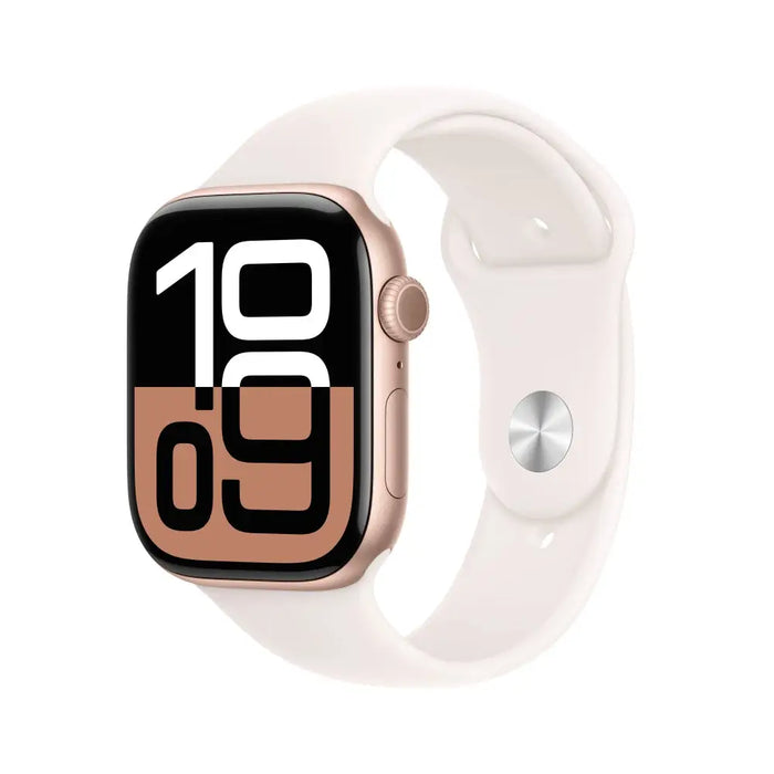 APPLE Watch S10 Cellular 46mm Rose Gold Alu Case with Light Blush Sport Band SM - Смарт часовници<<<Преносими