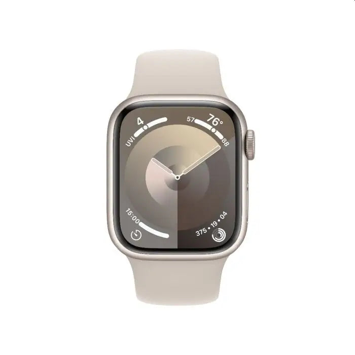 APPLE Watch S9 GPS 41mm Starlight Alu Case w Starlight Sport Band S/M - Смарт часовници<<<Преносими
