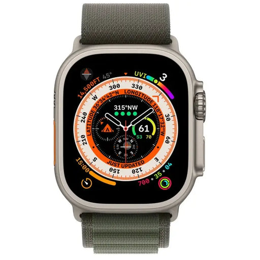APPLE WATCH ULTRA 49mm TI GREEN ALP M - Смарт часовници<<<Преносими устройства<<<Телеком и Преносими устройства<<<ALSO