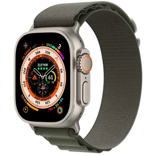 APPLE WATCH ULTRA 49mm TI GREEN ALP M - Смарт часовници<<<Преносими устройства<<<Телеком и Преносими устройства<<<ALSO