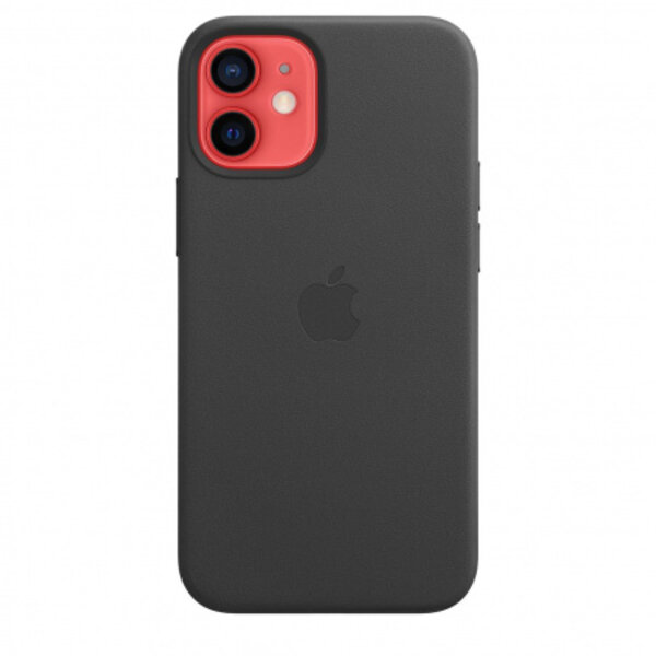 Case Apple iPhone 12 mini Leather Case Black mhka3