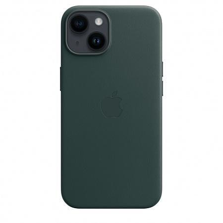 Case Apple iPhone 14 Leather Forest Green mpp53