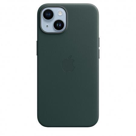 Case Apple iPhone 14 Leather Forest Green mpp53