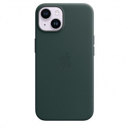 Case Apple iPhone 14 Leather Forest Green mpp53