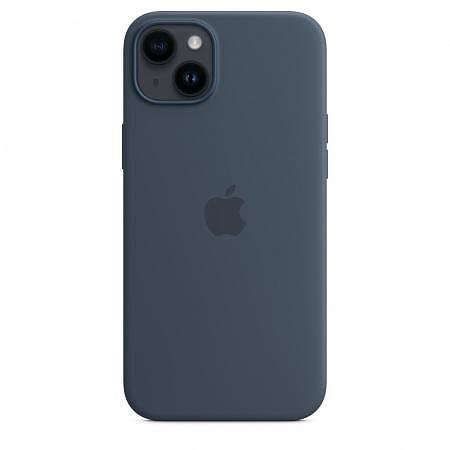 Case Apple iPhone 14 Plus Silicone Storm Blue mpt53