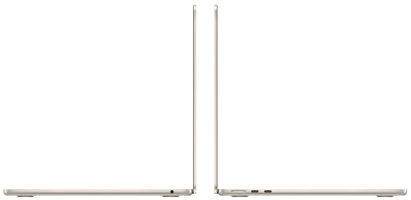 Ultrabook APPLE MacBook Air 13.6" M3 STR 8C/8G/256 MRXT3ZE/A 13.6 ", APPLE M3 CHIP, RAM 8 GB, SSD 256 GB, APPLE 8 CORE GPU, MAC OS, STARLIGHT