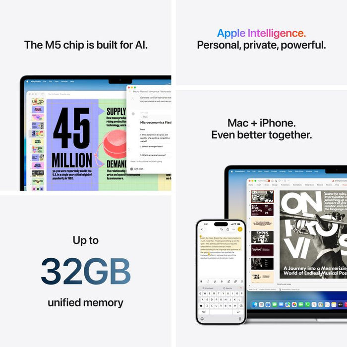 Laptop Apple MacBook Air 15" M5 512GB Sky Blue mdvq4 , 15.30 , 16 , 512 , Apple M5 , Apple M5 10 Core , Apple M5 10 Core GPU , Mac OS