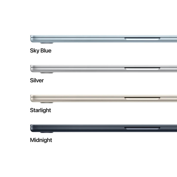 Apple MacBook Air 15.3: Apple M5 chip with 10-core CPU and 10-core GPU, 24GB, 1TB SSD - Midnight
