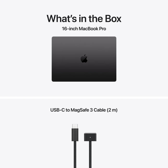 Apple 16-inch MacBook Pro: Apple M5 Pro chip with 18-core CPU and 20-core GPU, 48GB, 1TB SSD - Space Black