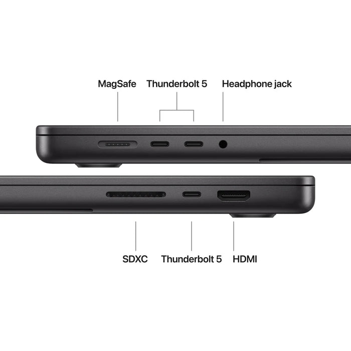 Apple 16-inch MacBook Pro: Apple M5 Pro chip with 18-core CPU and 20-core GPU, 48GB, 1TB SSD - Space Black