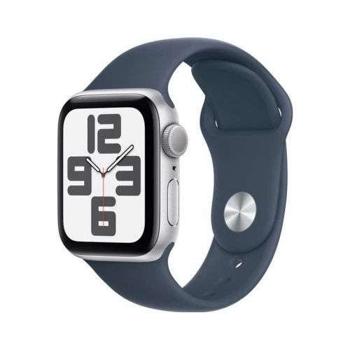 Apple Watch S10 GPS 46mm Silver Alu Case with Denim Sport Band - M/L