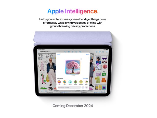 Apple iPad mini (A17 Pro) Cellular 128GB - Purple