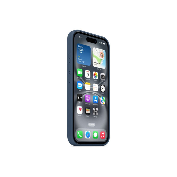 Apple iPhone 16 Plus Silicone Case with MagSafe - Denim