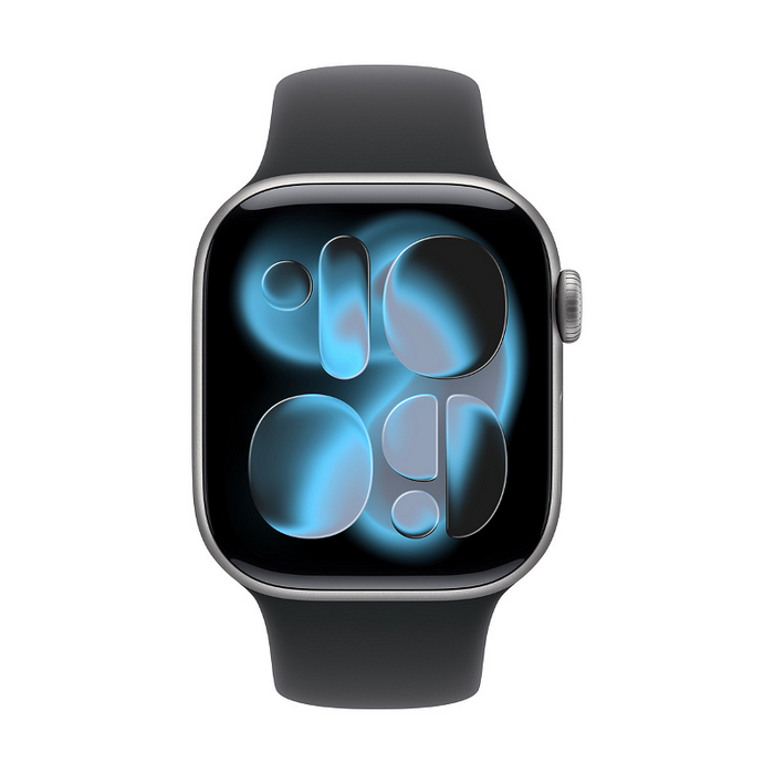 Smart watch Apple Watch 11 42mm Space Grey/Black Band M/L meqx4 , 1.80 , 64 , Apple S10 SiP 64-bit Dual Core