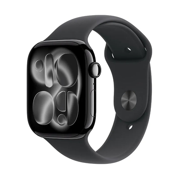 Smart watch Apple Watch 11 46mm Jet Black/Black Band M/L meux4 , 2.00 , 64 , Apple S10 SiP 64-bit Dual Core