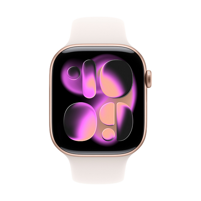 Smart watch Apple Watch 11 46mm Rose Gold/Light Band S/M mev64 , 2.00 , Apple S10 SiP 64-bit Dual Core , 64
