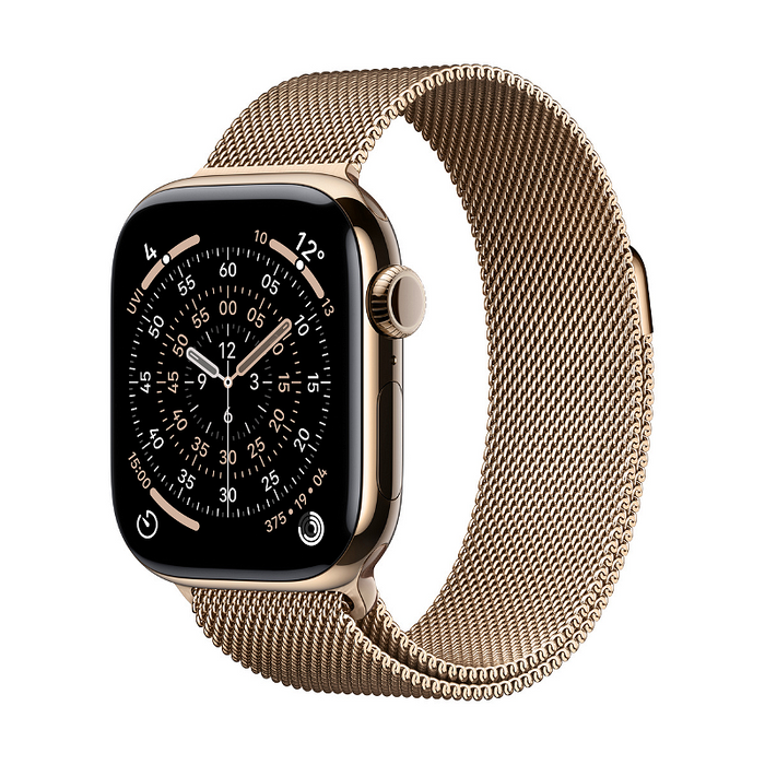 Smart watch Apple Watch 11 Cell 42mm Gold/Milanese mf8y4 , 1.80 , Apple S10 SiP 64-bit Dual Core , 64