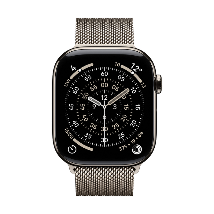 Smart watch Apple Watch 11 Cell 46mm Natural/Milanese S/M mfcy4