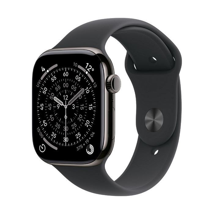 Smart watch Apple Watch 11 Cell 46mm Slate/Black Band S/M mfd14