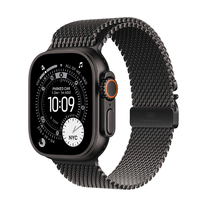 Smart watch Apple Watch Ultra 3 49mm Black/Milanese L mf1t4, 1.98