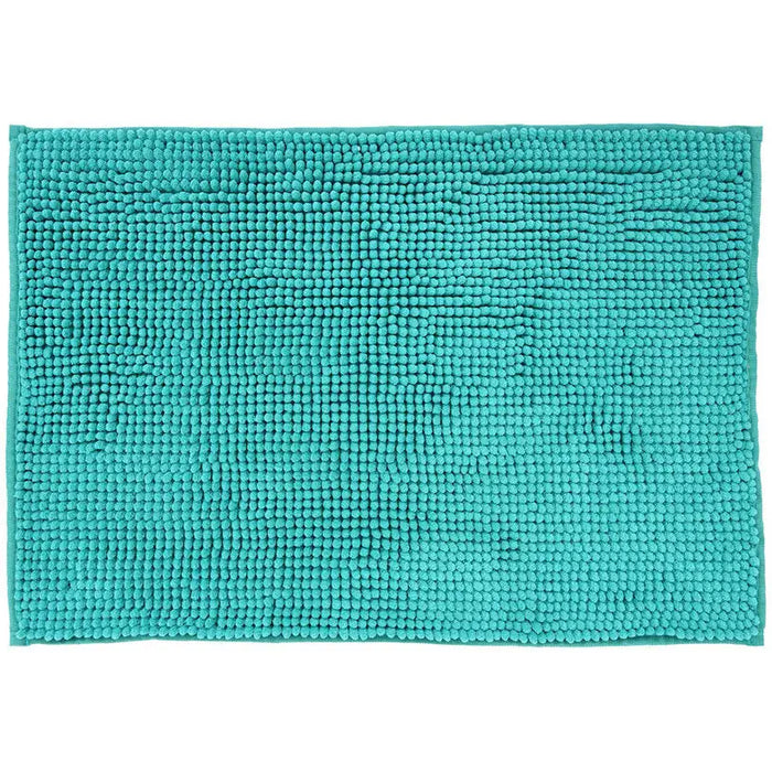 AQUA TURQUOISE BISK BATHROOM RUG - Постелки за баня<<<Аксесоари за баня<<<Баня<<<Praktiker