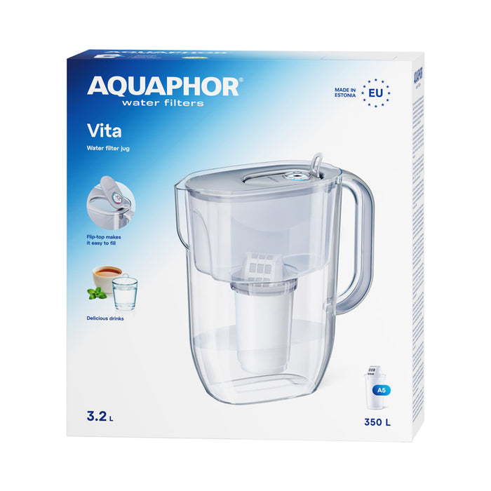 FILTERING JUG VITA GREY 3.2 L AQUAPHOR