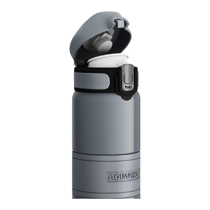 THERMO BOTTLE AQUAPHOR 480 ML GRAY