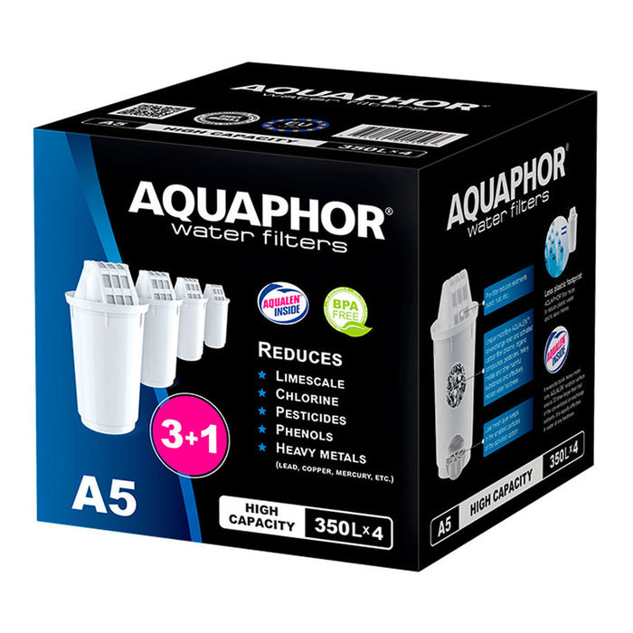 SET OF FILTERS AQUAPHOR A5 4PCS.