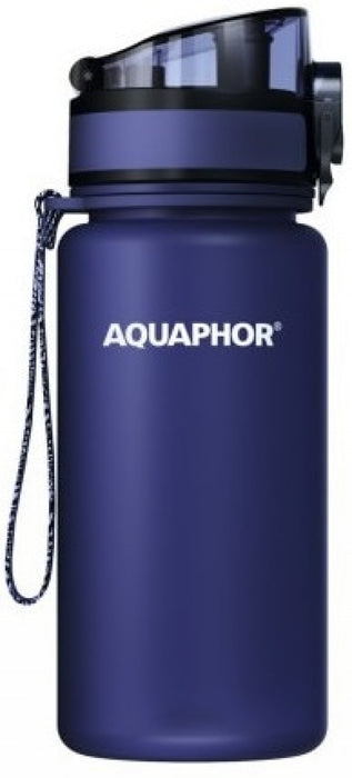 Bottle for water purification Aquaphor City Tritan 350 ml Blue