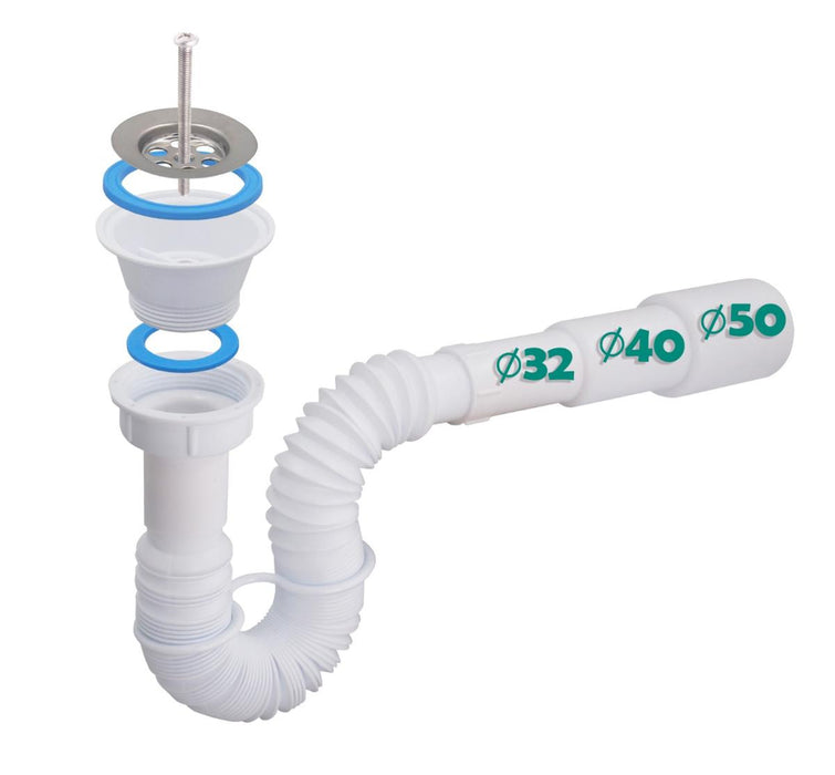 STAINLESS STEEL PROPELLER WITH SIPHON Ф32 Ф40 Ф50