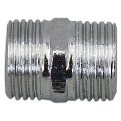 NIPPLE 3/8 X 3/8 CHROME AQUASTO